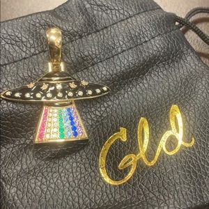 GUCCI UFO PENDANT (gold)